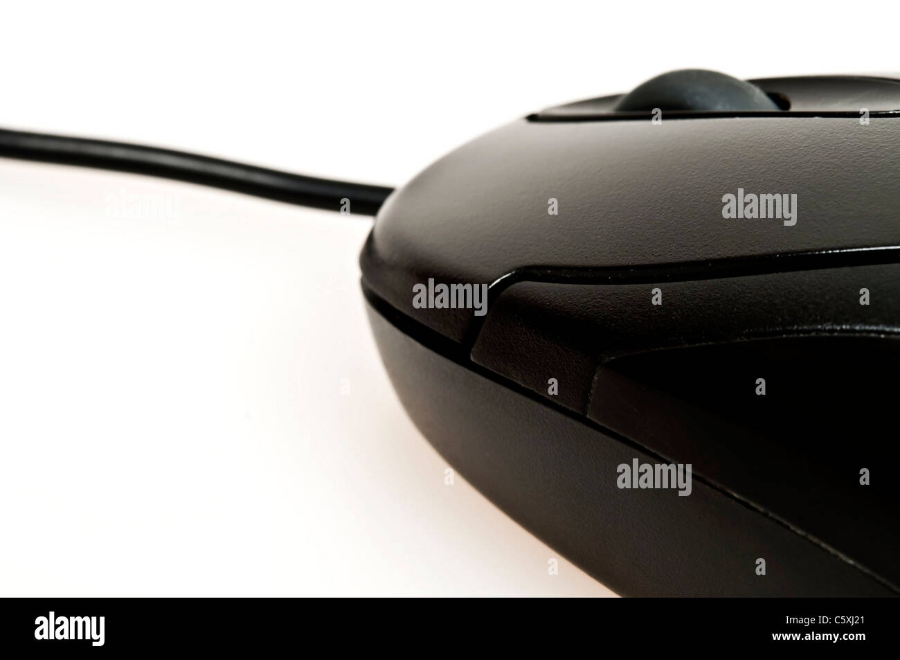 Pc mouse isolated on white background Stock Photo