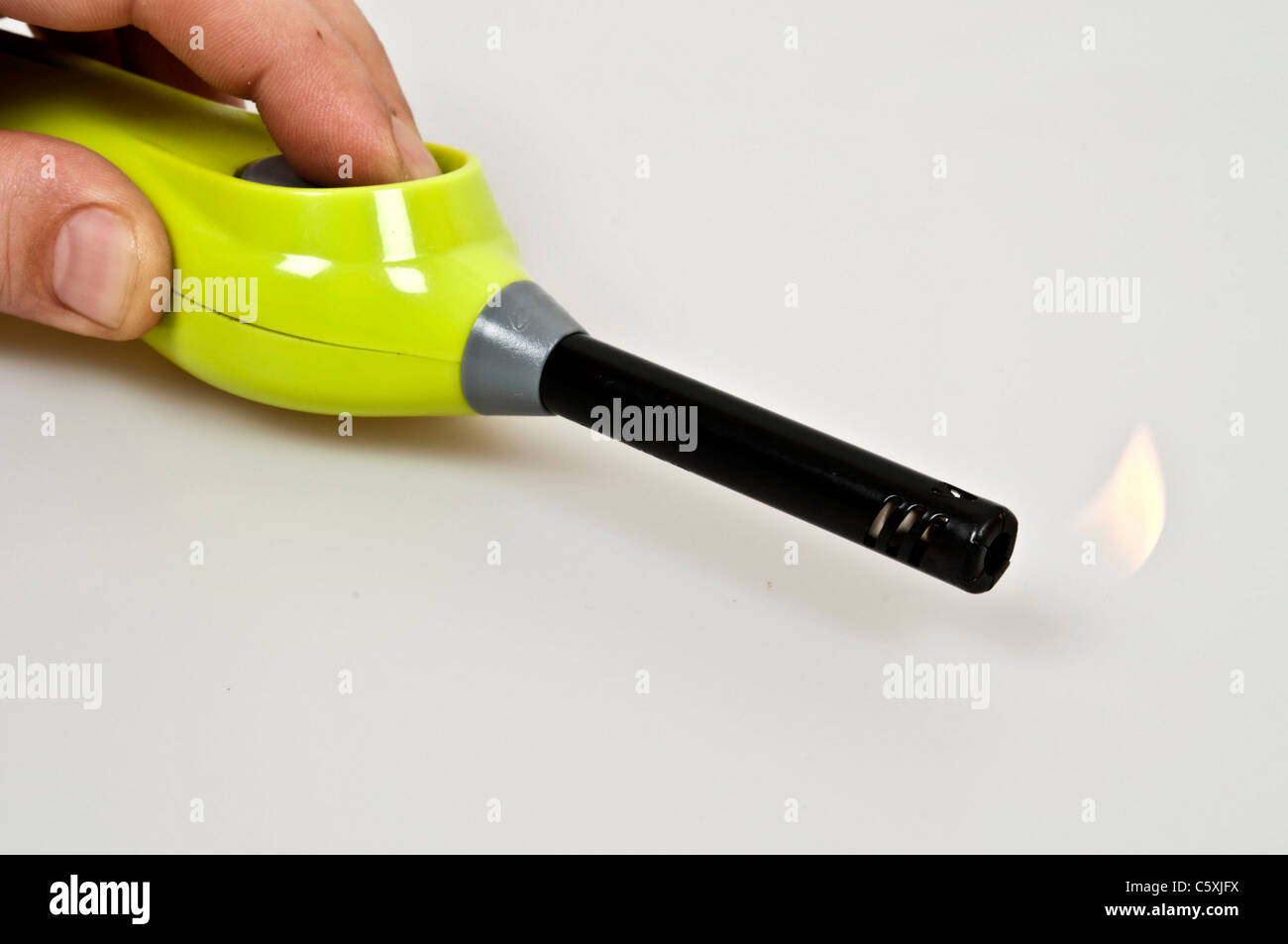 Cooker lighter isolated on white background Stock Photo Alamy