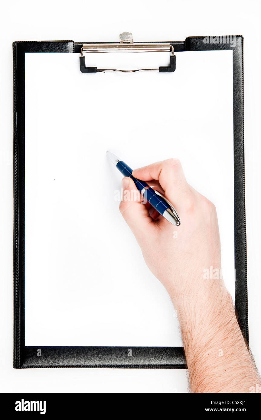 Isolated notepad on white background Stock Photo - Alamy