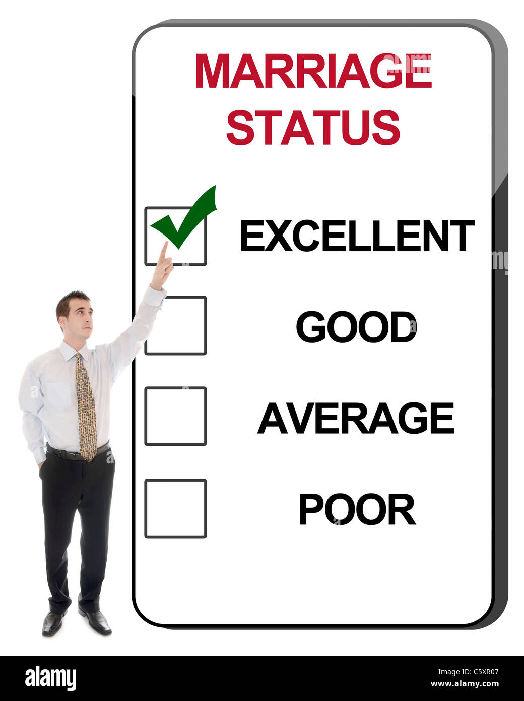 Marital status questionnaire Cut Out Stock Images & Pictures Alamy