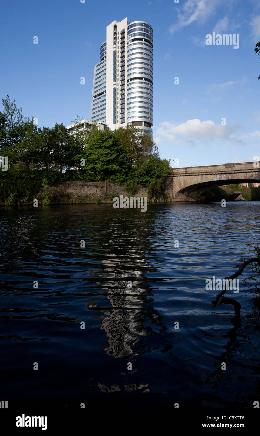 Bridgewater Place, nicknamed The Dalek, is a office and residential