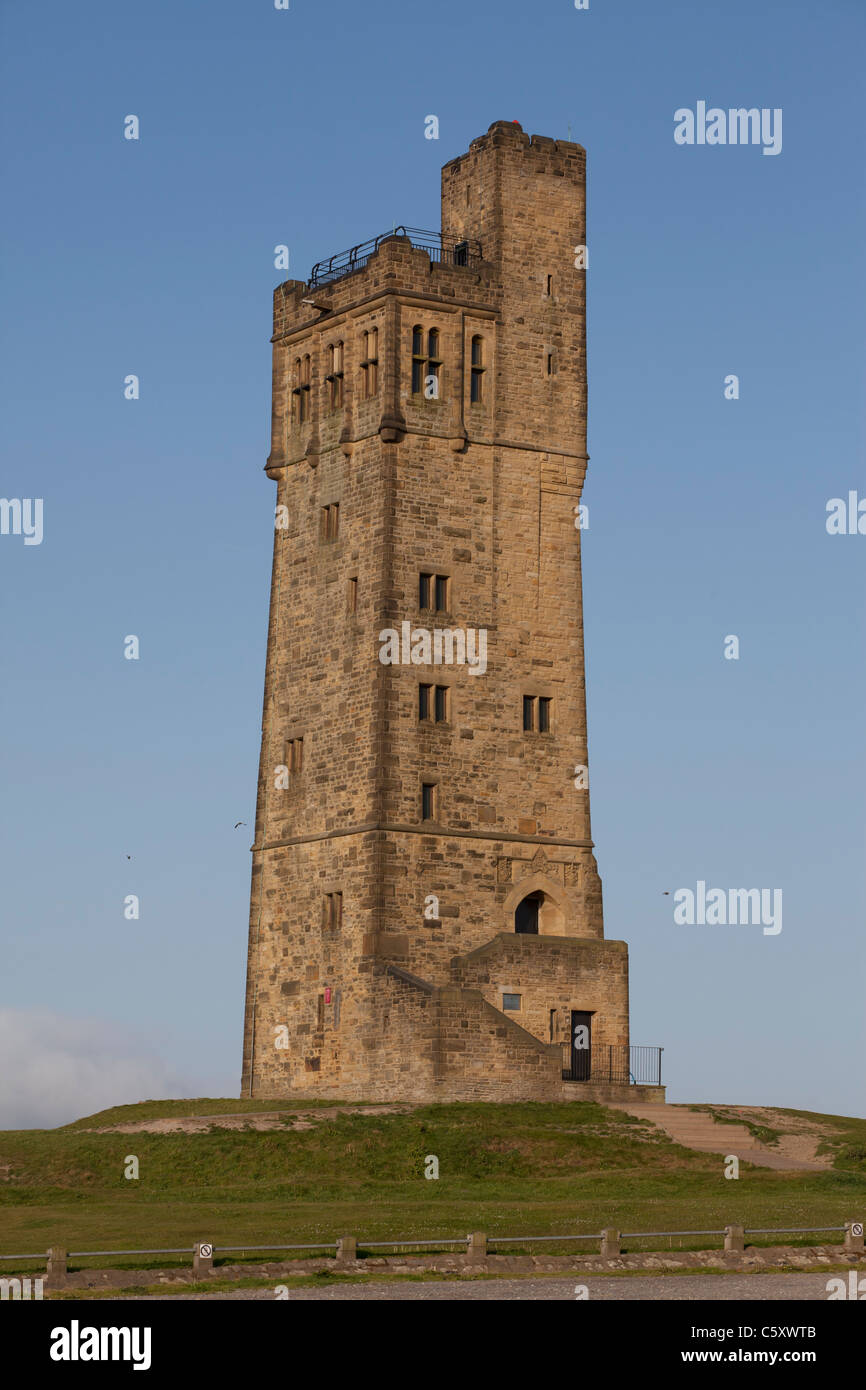 Castle Hill Tower, on Castle Hill, Huddersfield, Kirklees, West