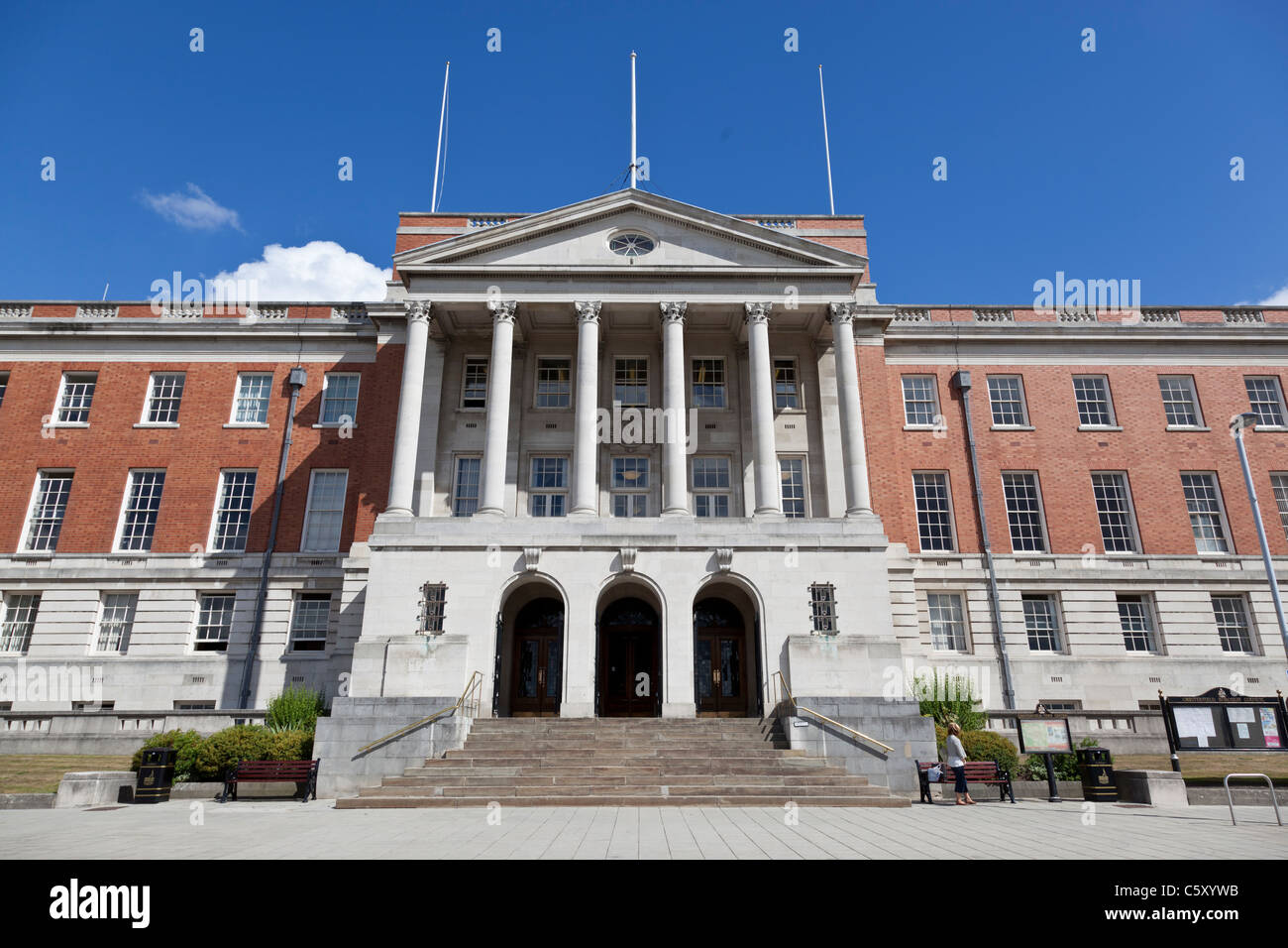 Chesterfield Town Hall, Derbyshire Stock Photo Alamy