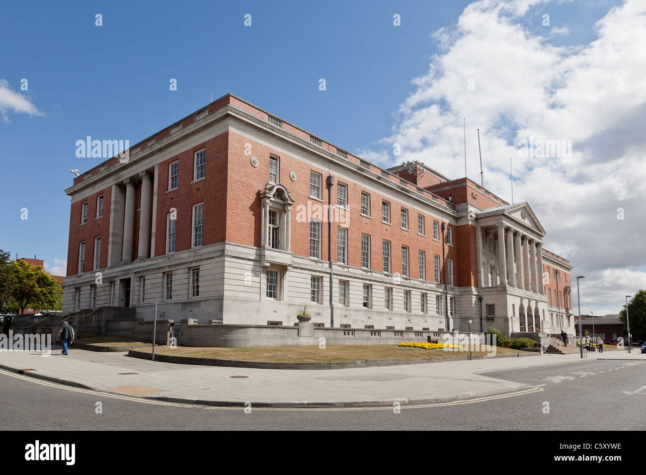 Chesterfield Town Hall, Derbyshire Stock Photo