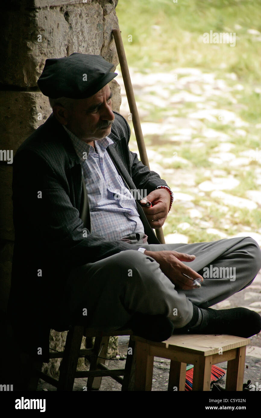 Turkish man in Adiyaman, Turkey Stock Photo