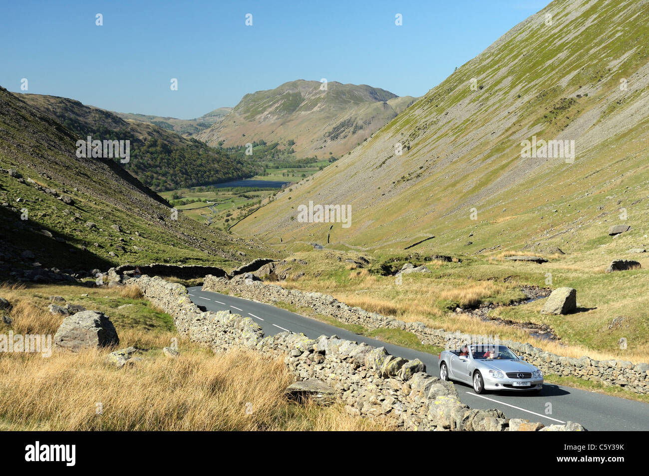 Kirkstone pass road english lake district hi-res stock photography and ...