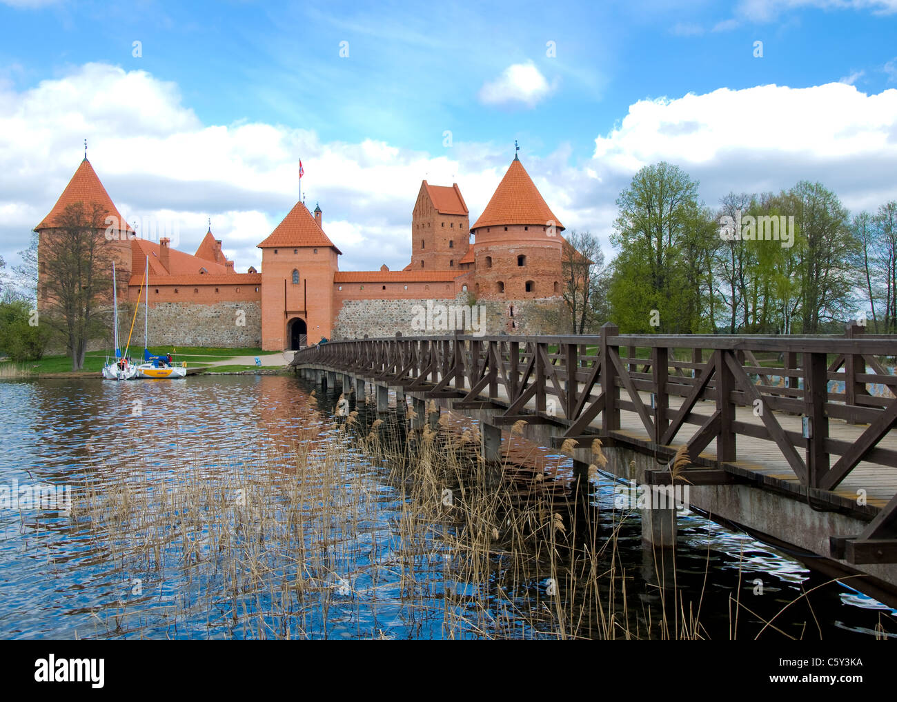 Trakai Island Castle, Trakai, Lithuania Stock Photo - Alamy