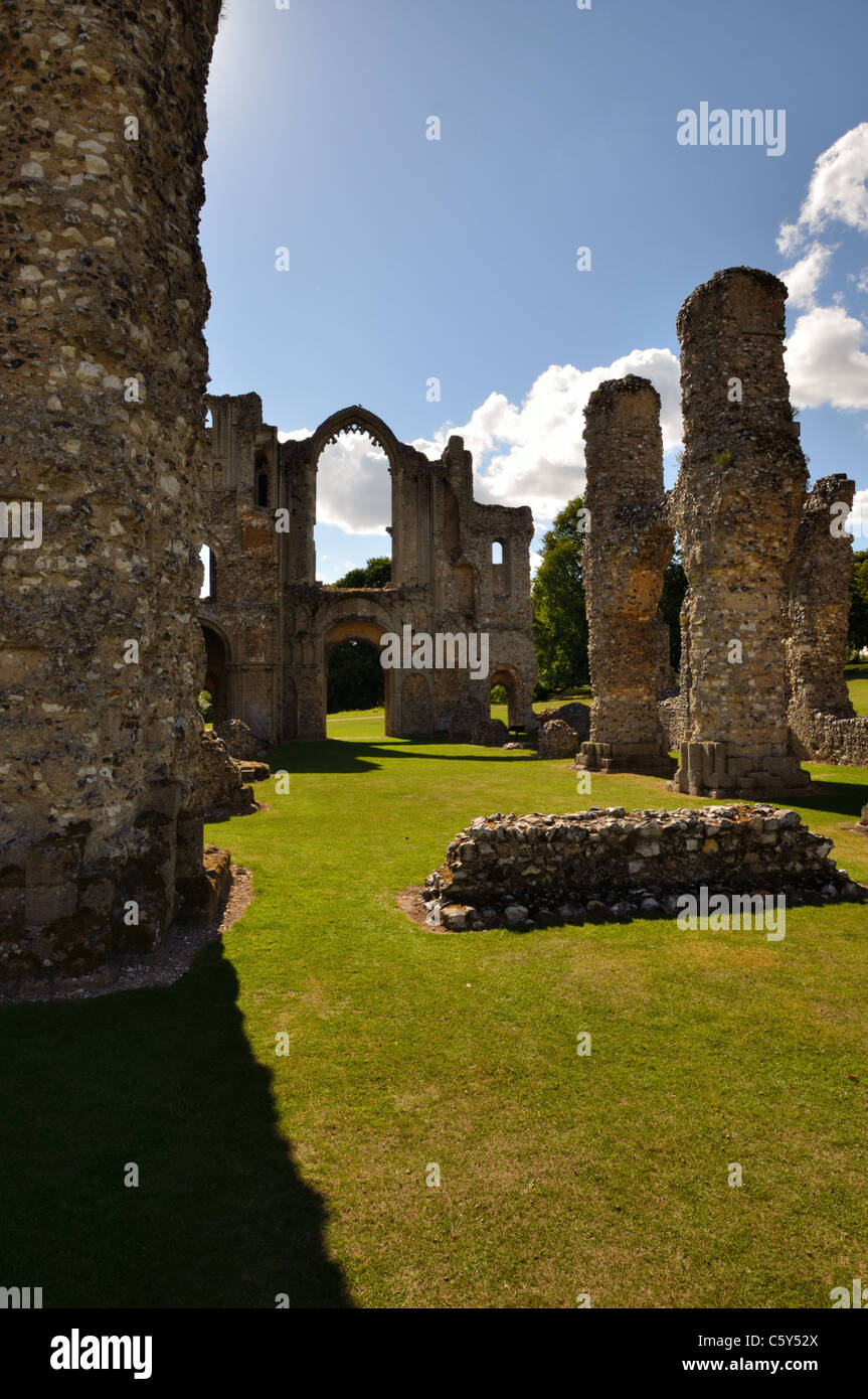 Castle Acre Priory Stock Photo