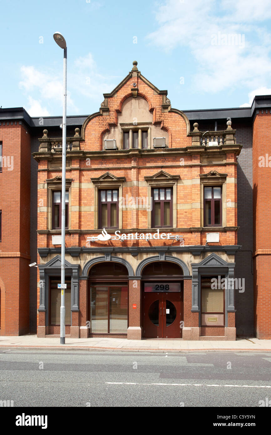 Santander office building on 298 Deansgate in Manchester UK Stock Photo