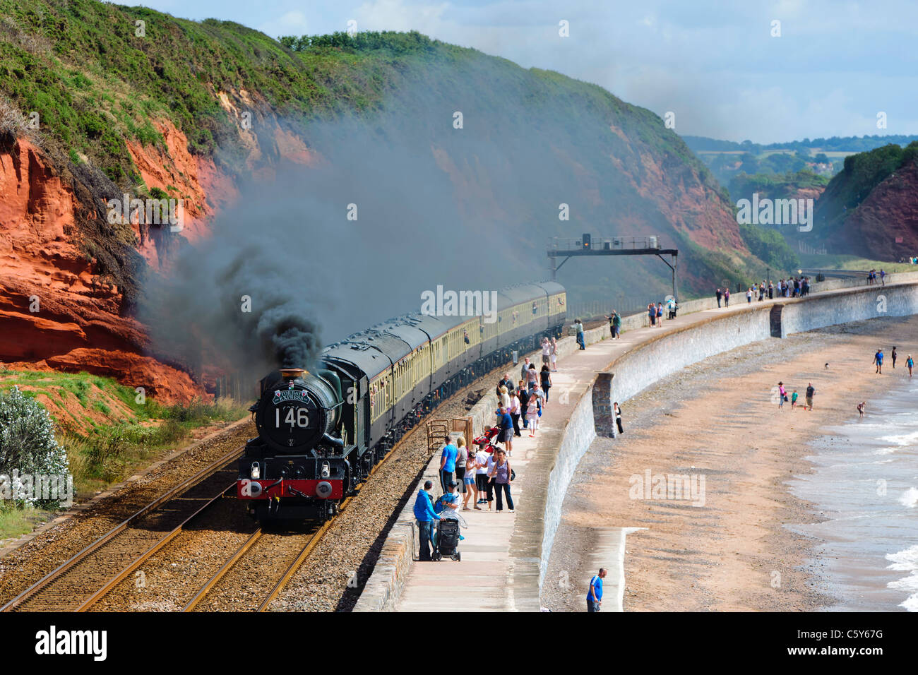 King edward steam locomotive hi-res stock photography and images - Alamy