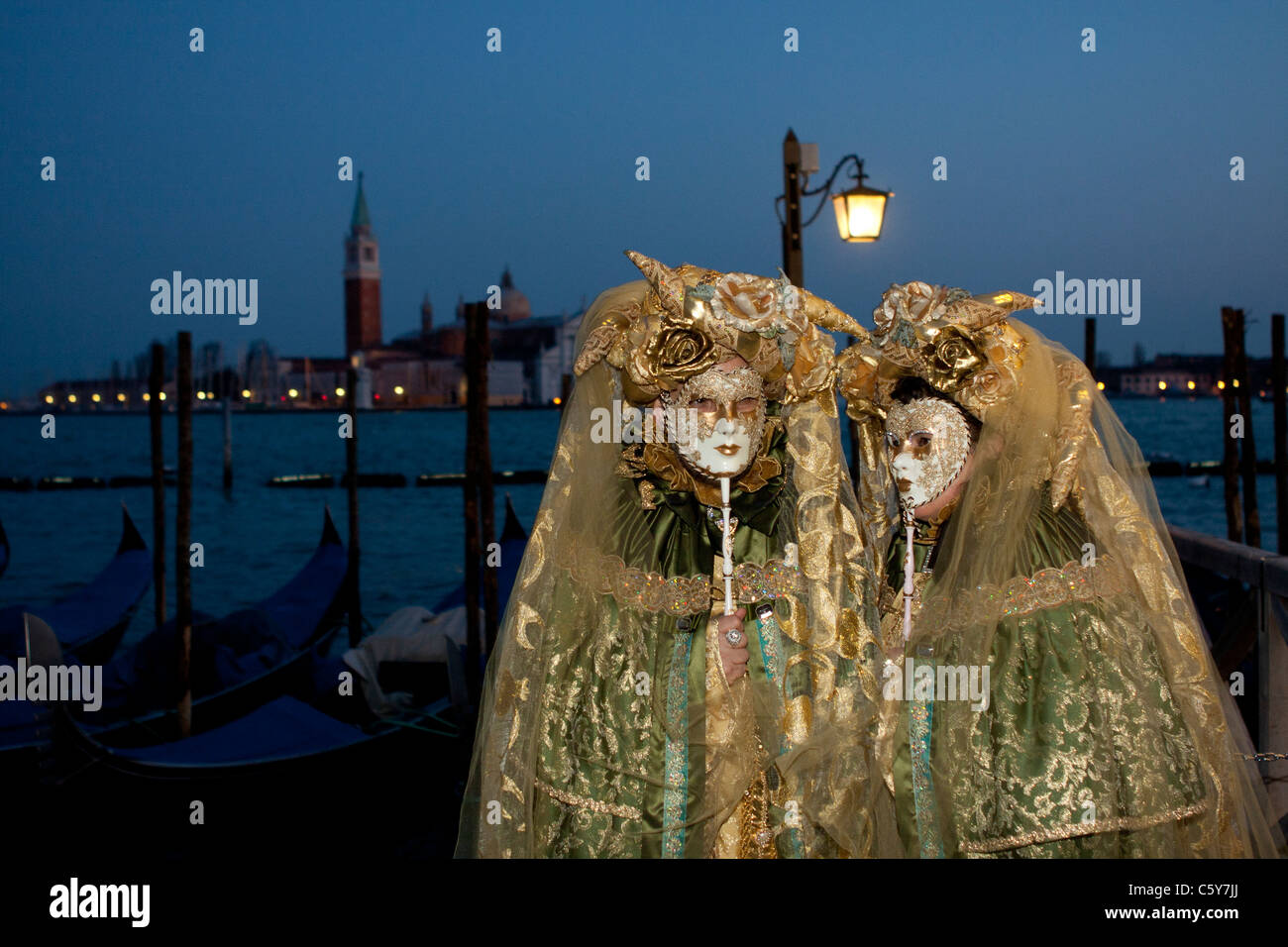 Blue hour venice hi-res stock photography and images - Alamy
