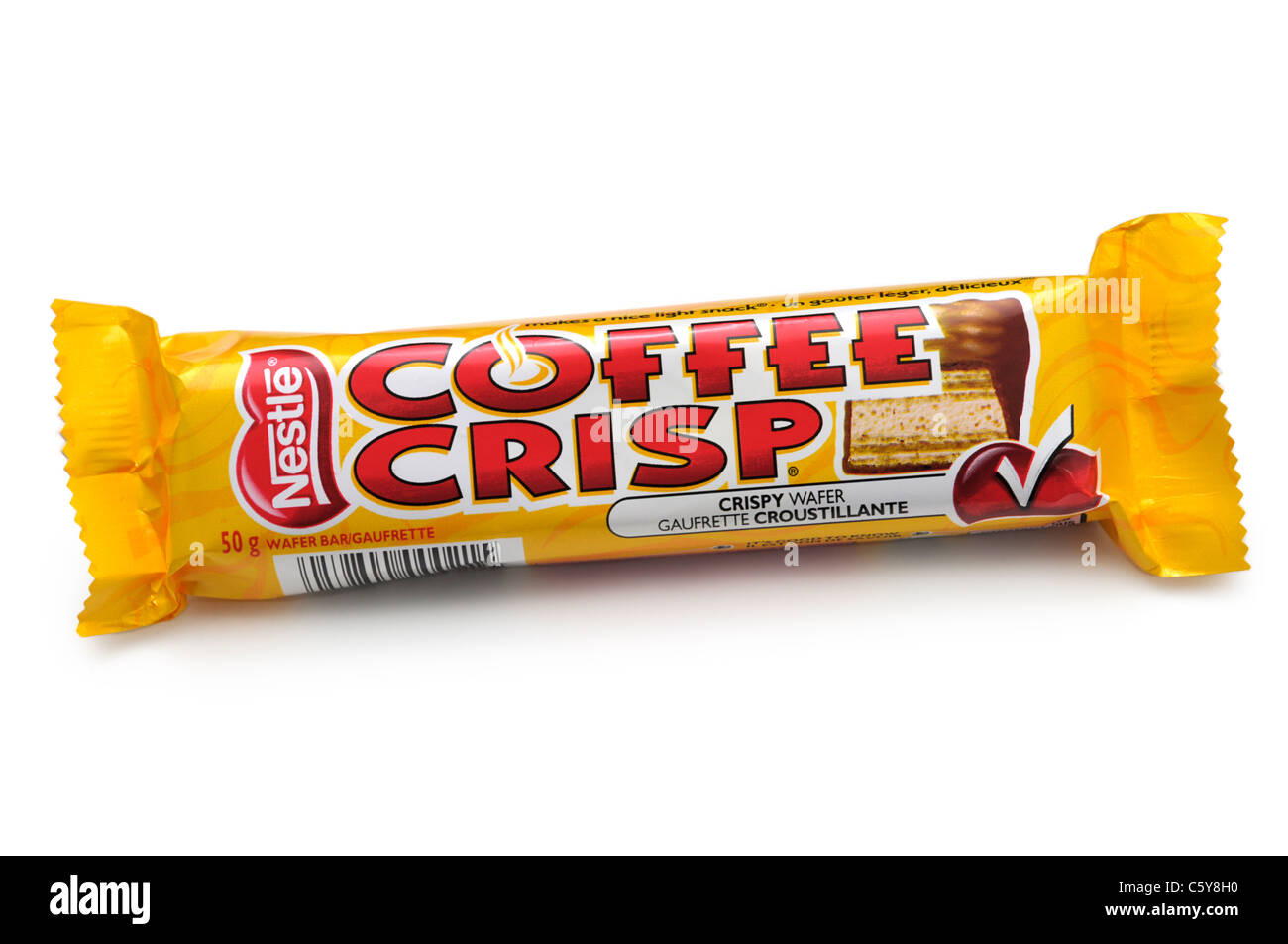 Coffee Crisp Snack Bar Stock Photo