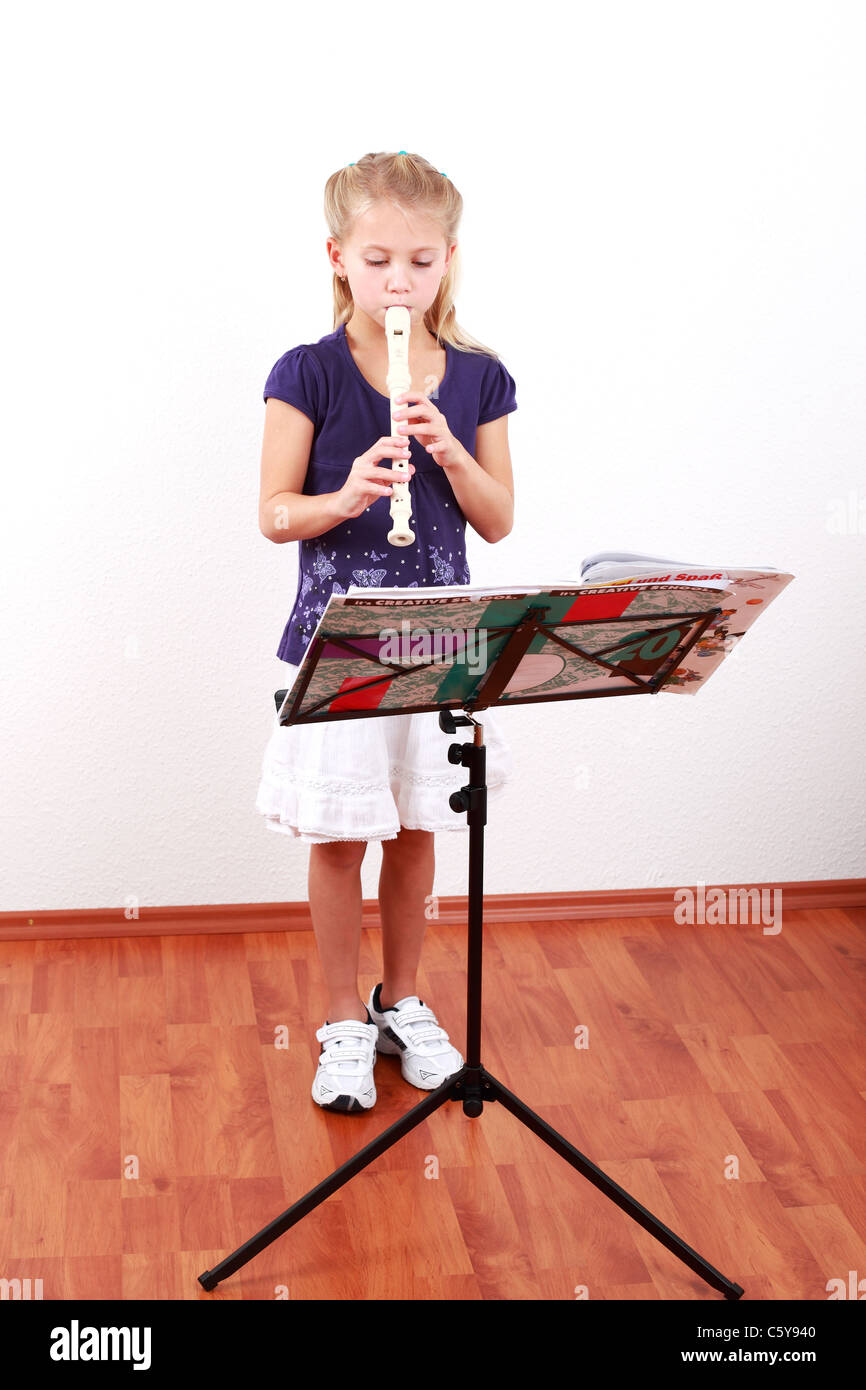 Child flute hires stock photography and images Alamy