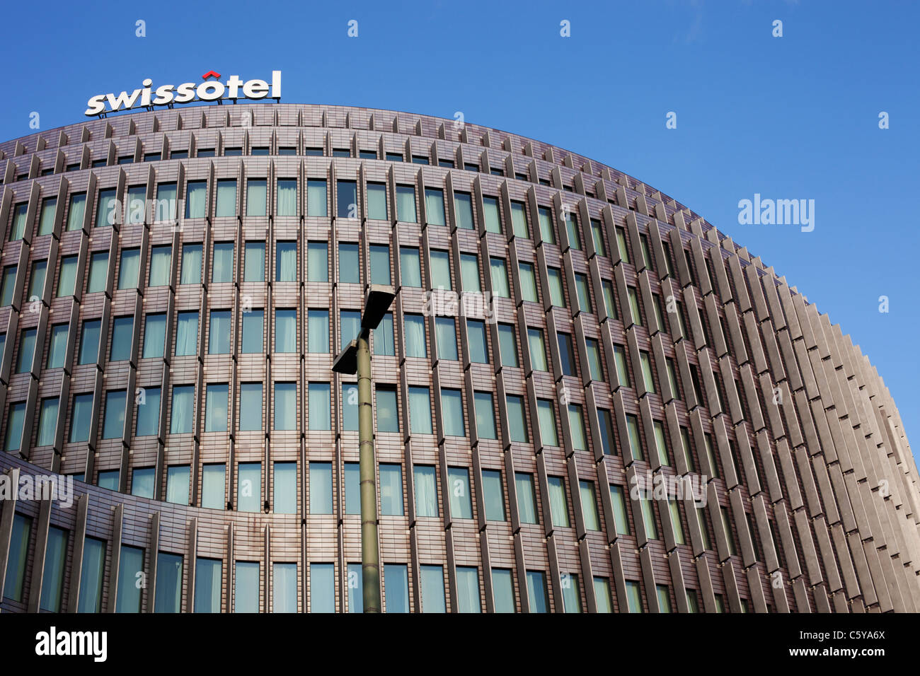 Exterior of the Swissotel on Kurfurstendamm in Berlin, Germany. Stock Photo