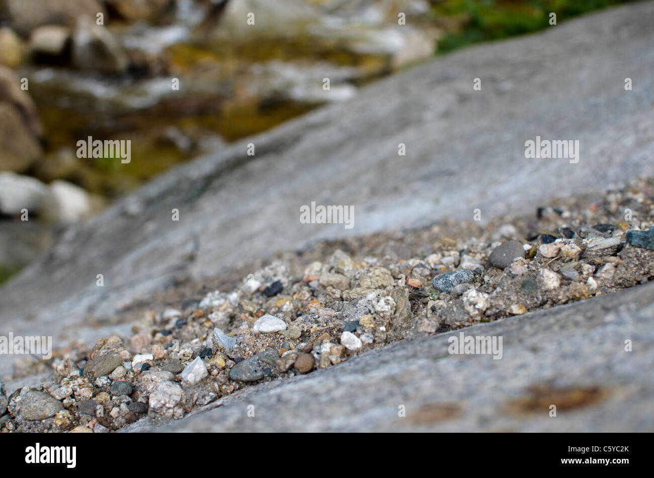 Stones on a rock closeup Stock Photo - Alamy