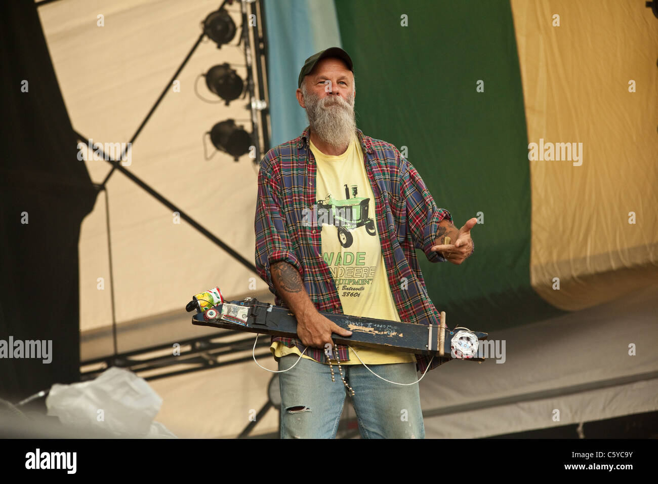 Seasick Steve, Obelisk Arena, Latitude Festival 2011, Suffolk, England, United Kingdom. Stock Photo