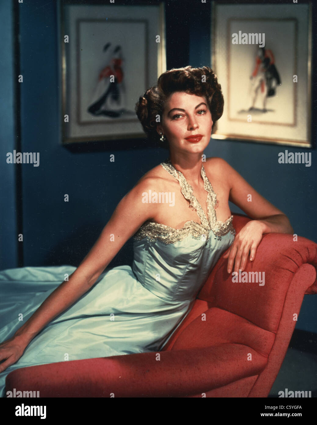 AVA GARDNER 1922-1990) US film actress Stock Photo