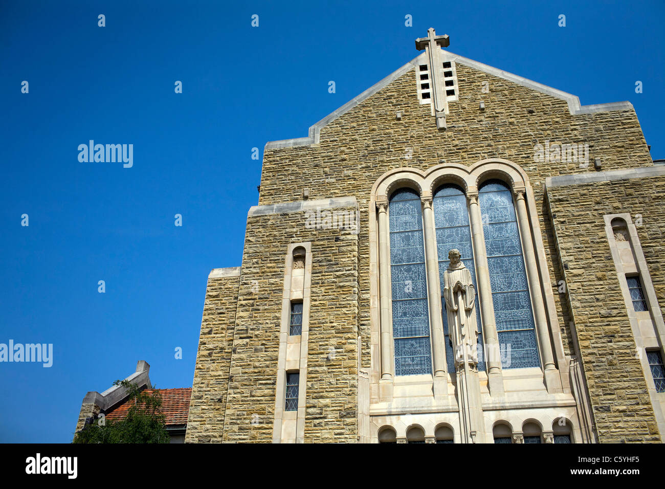 Subiaco Abbey Cathedral in Subiaco, Arkansas Stock Photo Alamy