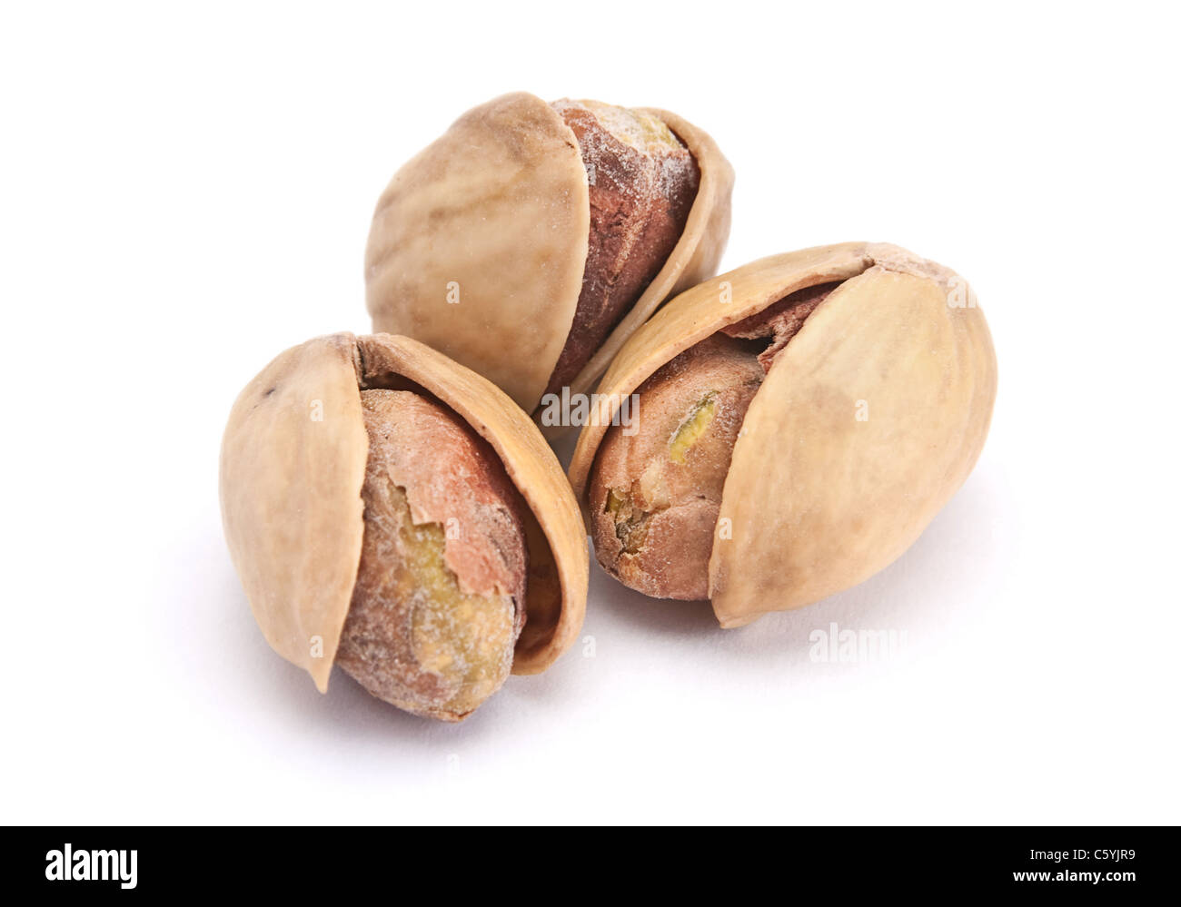 Dry salted pistachio fruit isolated on white background Stock Photo Alamy