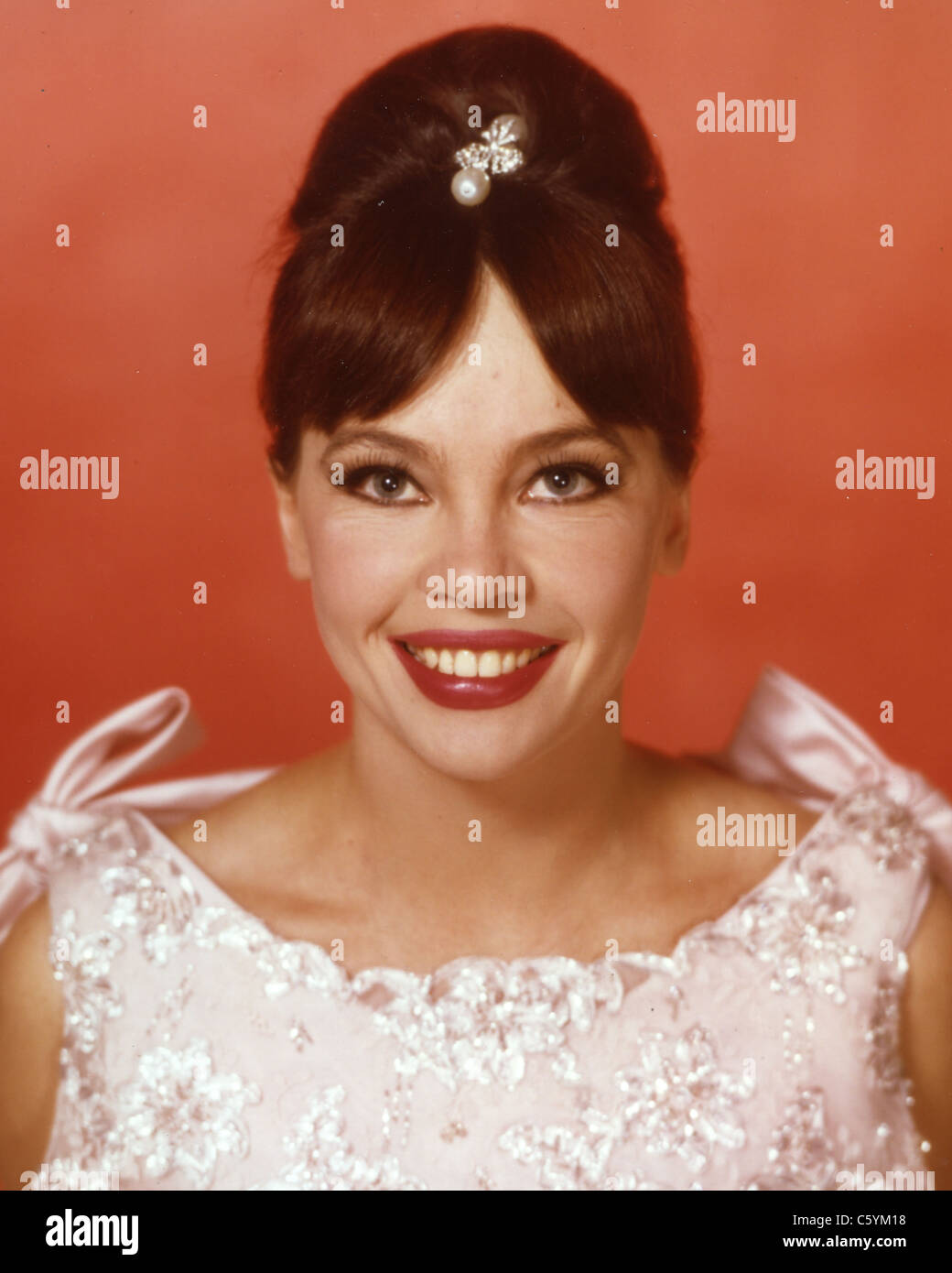 LESLIE CARON French film actress and dancer Stock Photo