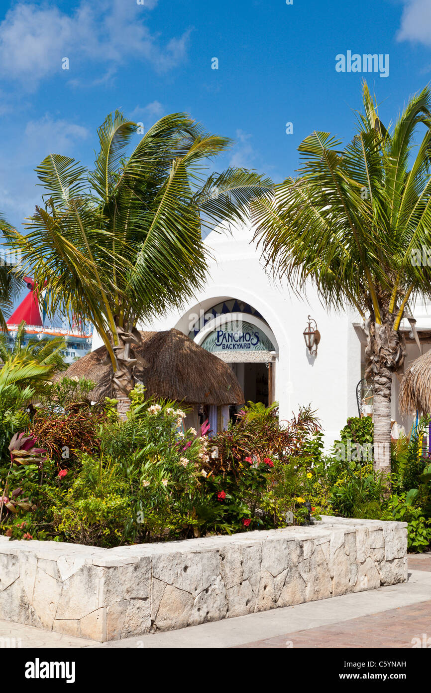Entrance To Panchos Backyard Shop At The Cruise Ship Port In