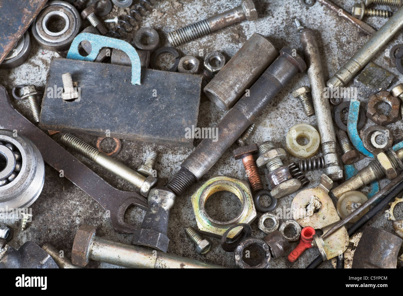 Russia, Voronezh, metal tools Stock Photo