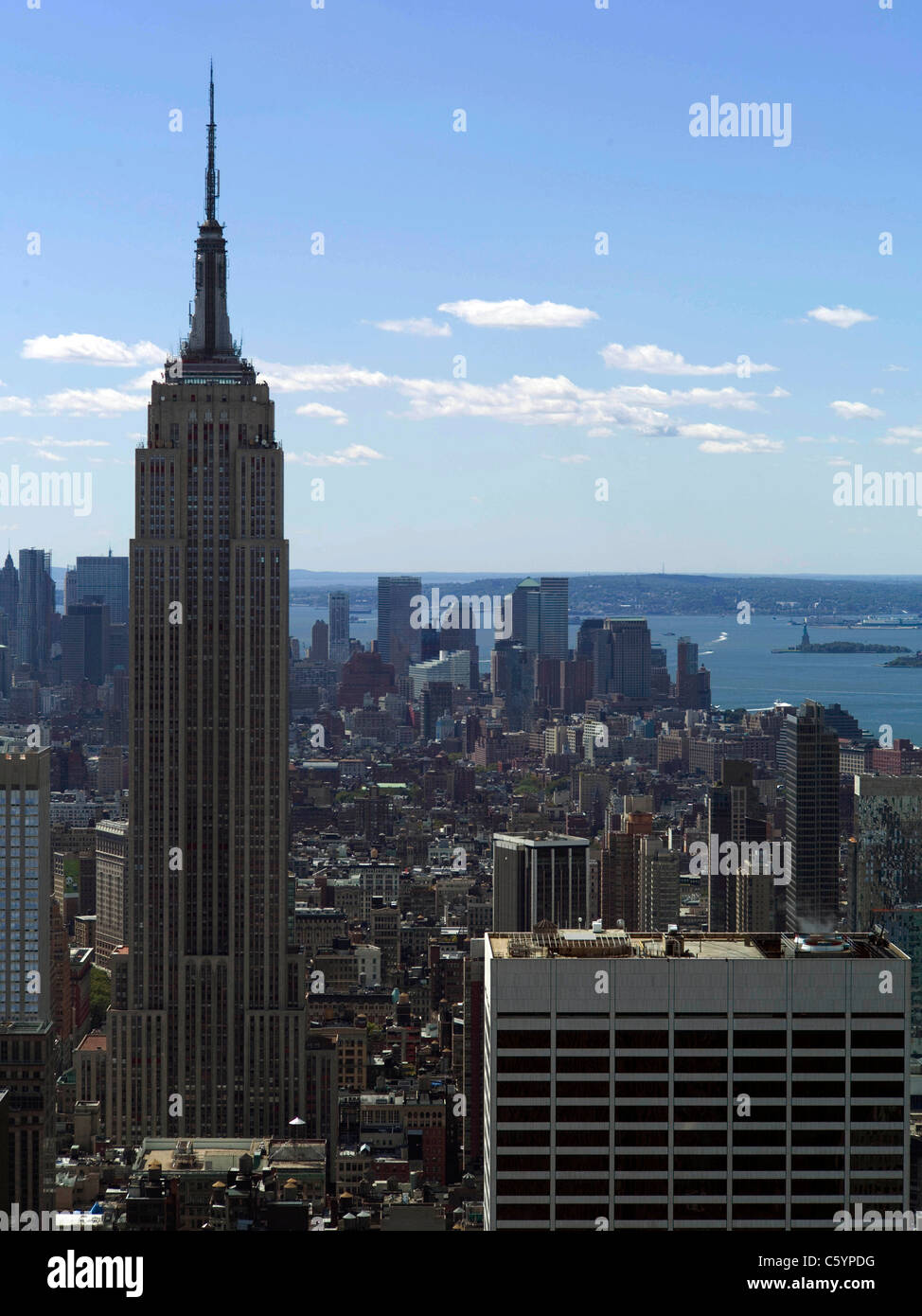 Empire State Building New York Big Apple manhattan Stock Photo