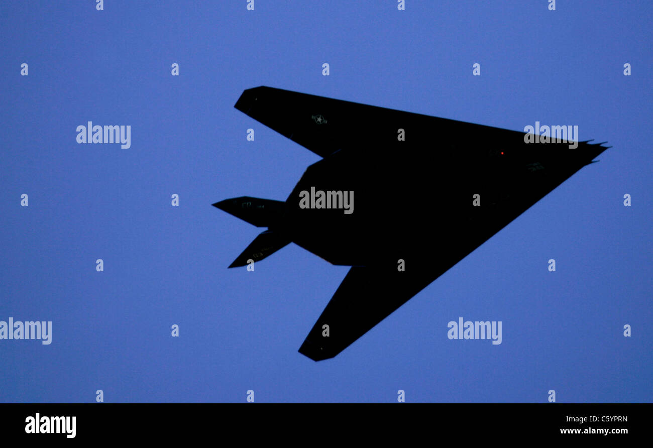 F-117 Nighthawk in Flight over Edwards Air Force Base, CA Stock Photo -  Alamy
