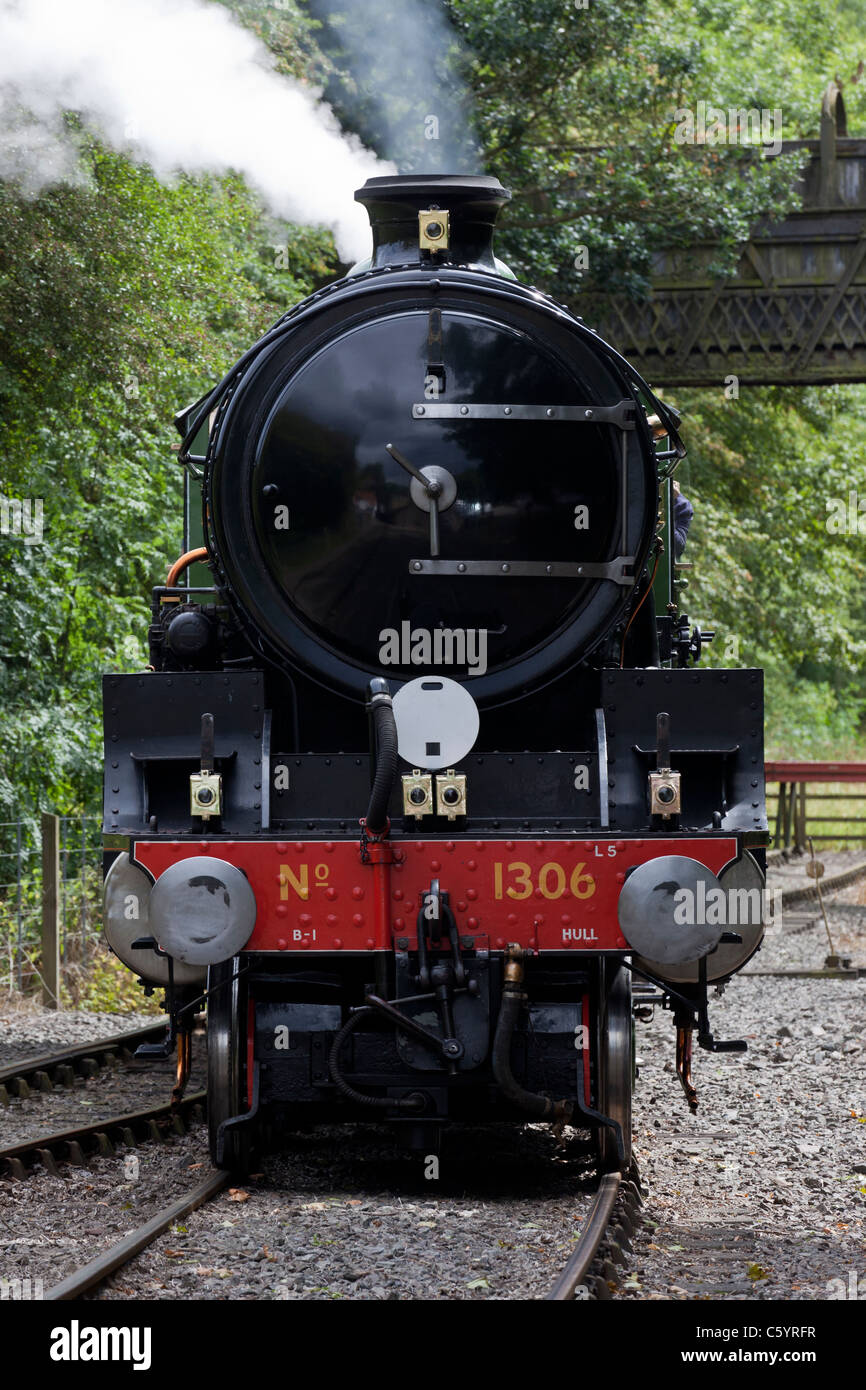 B1 Class Steam Locomotive, "Mayflower", Approaching Market Boswell ...