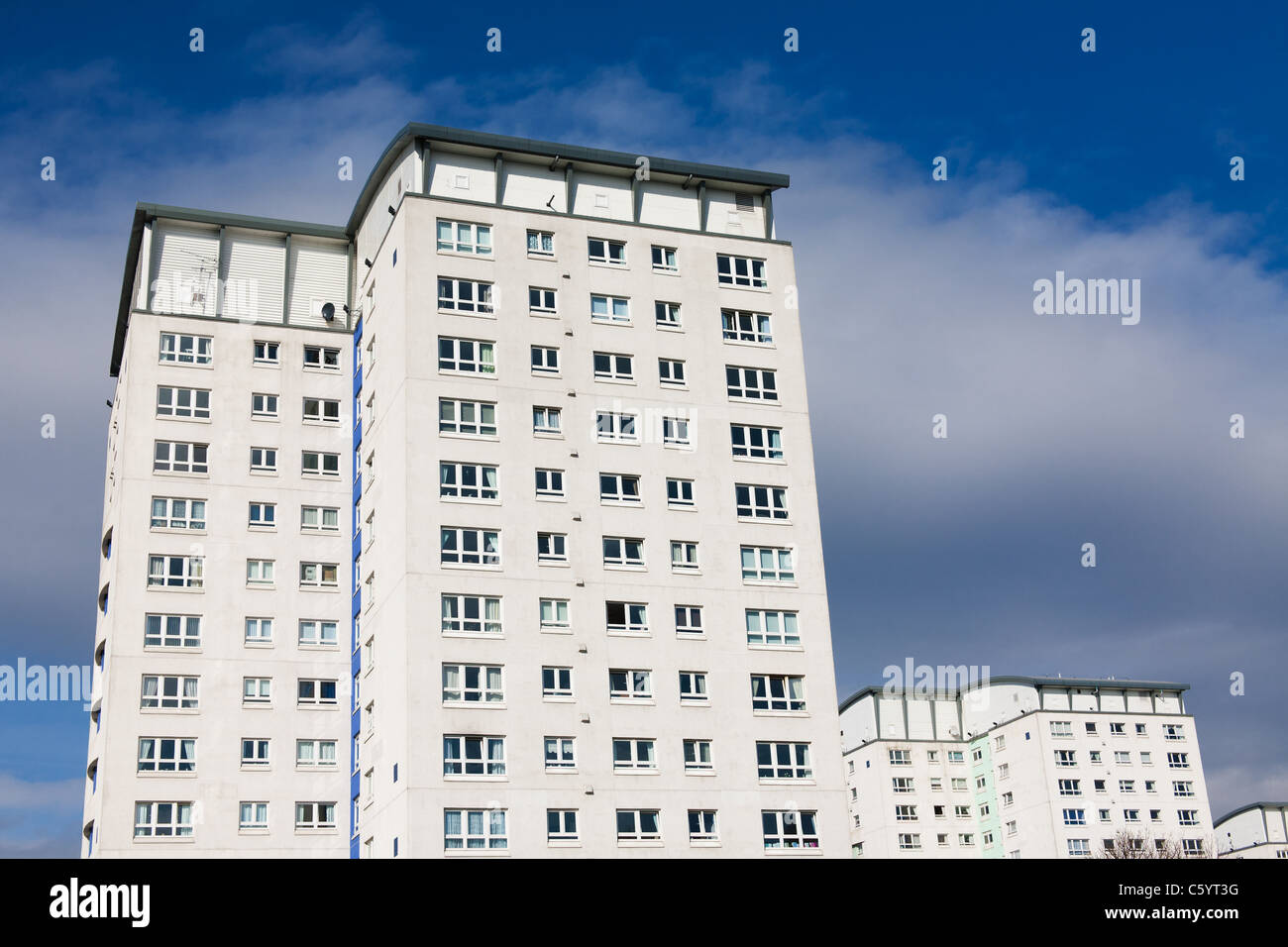 Modern Flats in Silksworth, Sunderland Stock Photo Alamy