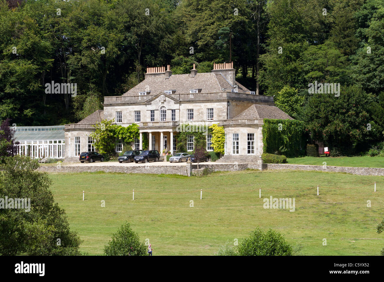 Park near Minchinhampton in Gloucestershire, the residence of