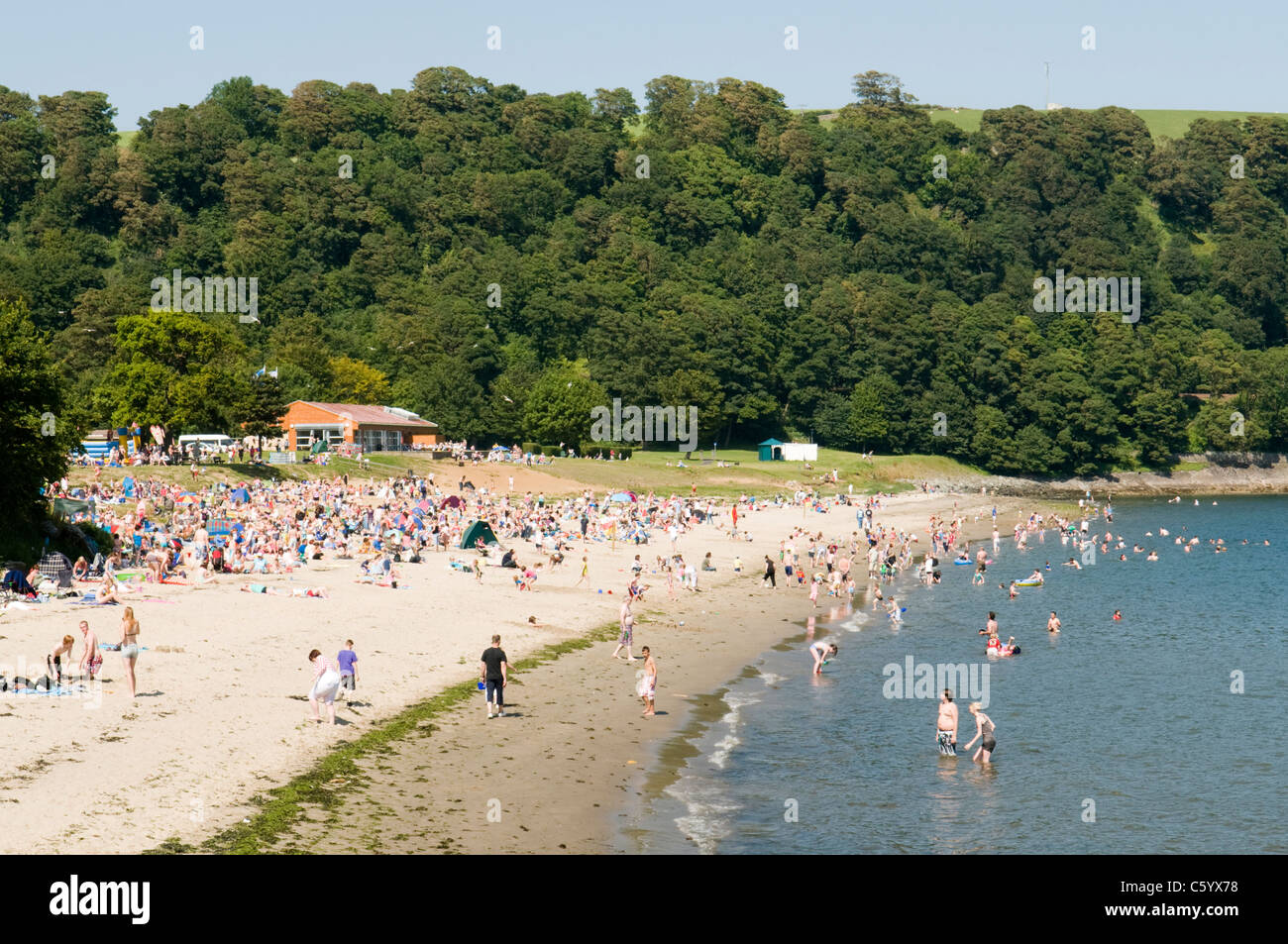 Silver Sands Beach at Aberdour, Fife, Scotland Stock Photo 38107308