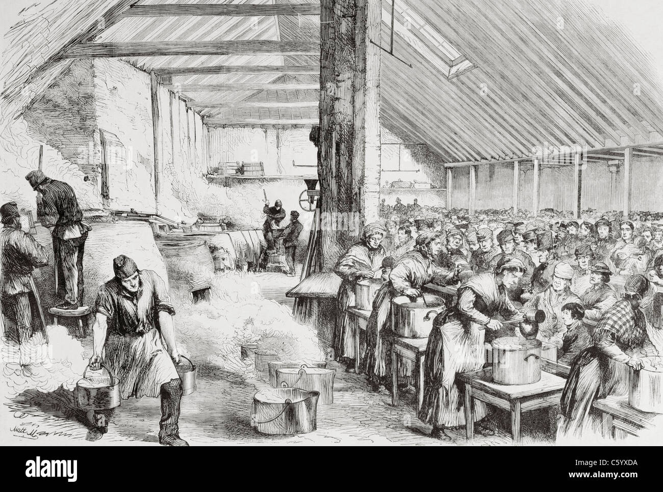Soup Kitchen Famine Soup Kitchen Famine