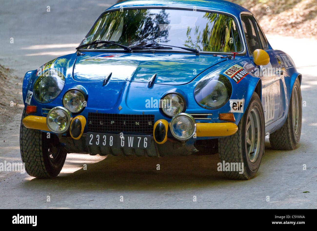 Alpine Renault A110 4 Rallye d'Irlande 1971 Hollier Short Trofeu