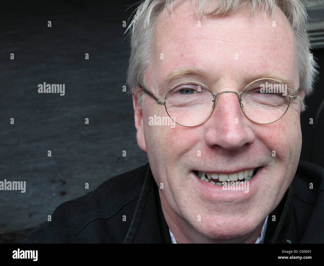 Irish artist Hughie O'Donoghue Stock Photo