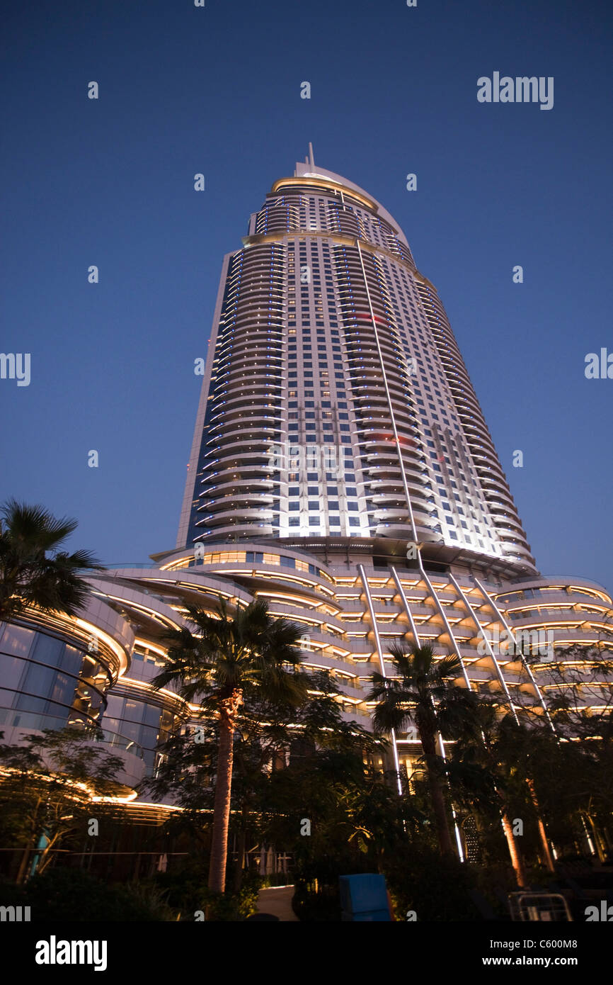 The Adress Five Star Hotel near Burj Khalifa near Dubai Mall, Stock Photo