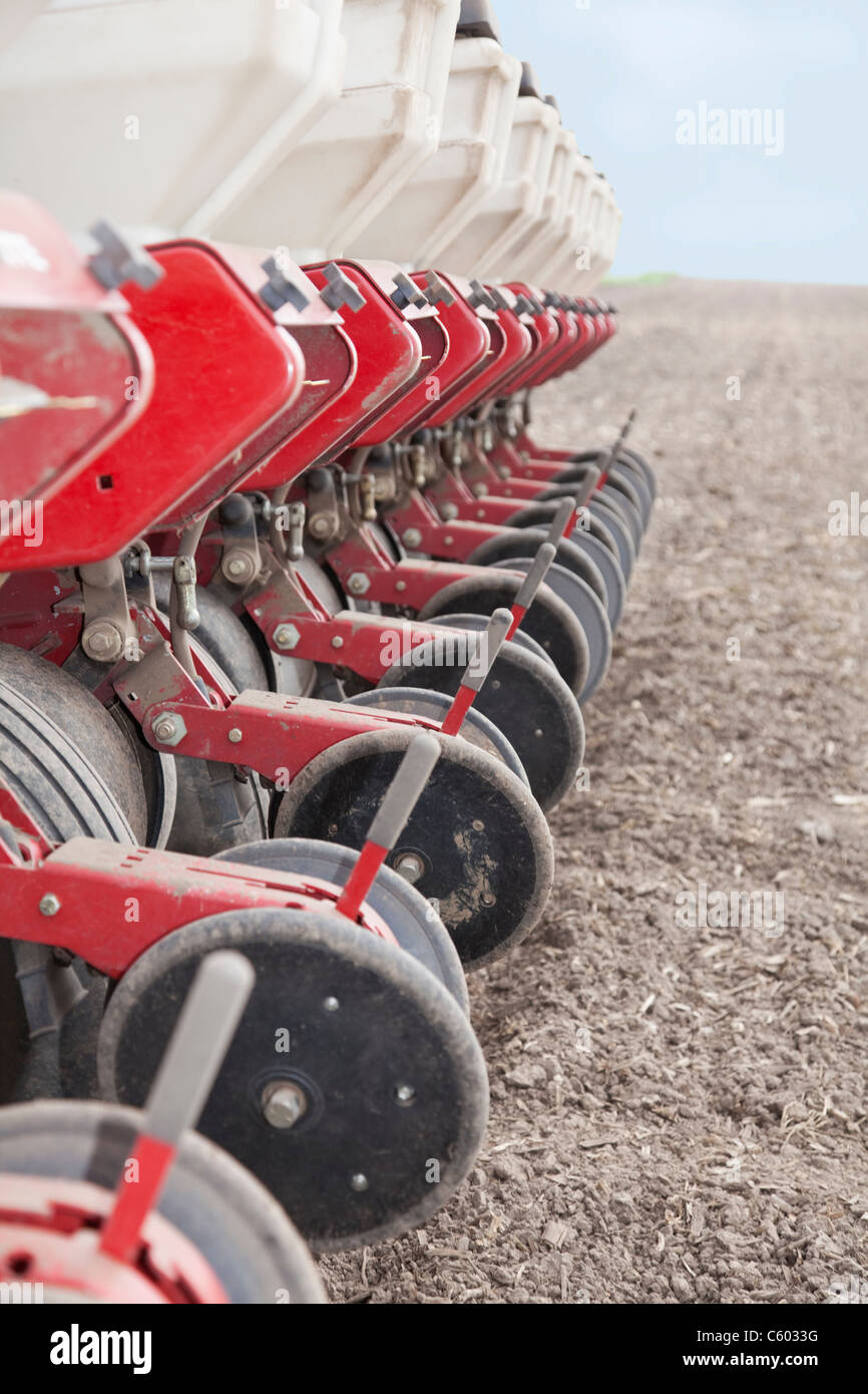 Grain sowing machine with attachments Stock Photo by ©alho007 121326398