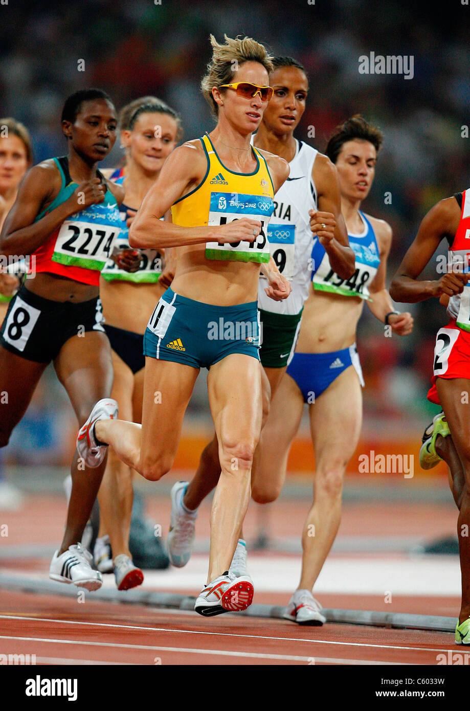 SARAH JAMIESON AUSTRALIA OLYMPIC STADIUM BEIJING CHINA 21 August 2008 Stock Photo