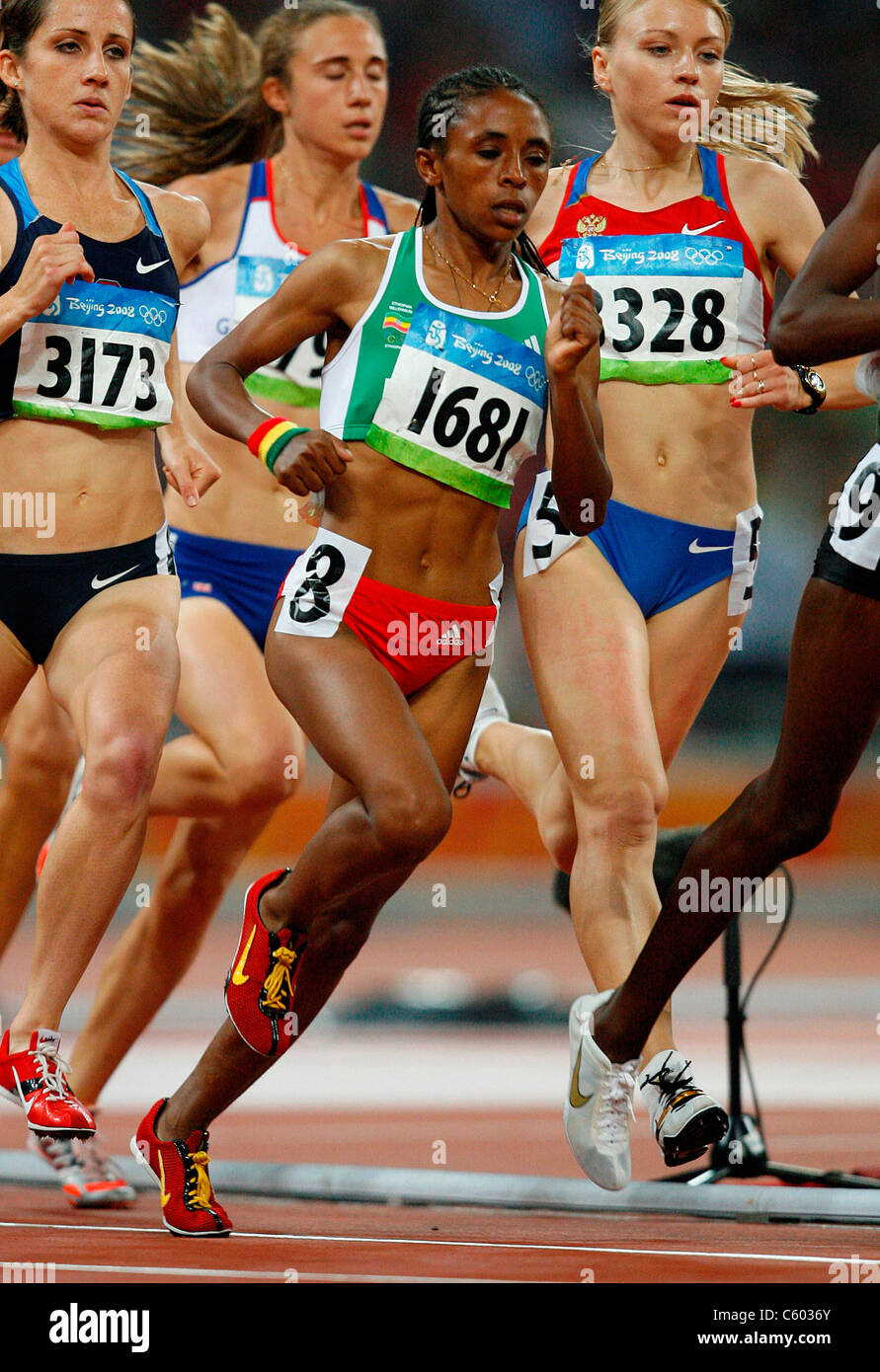 MESKEREM ASSEFA ETHIOPIA OLYMPIC STADIUM BEIJING CHINA 21 August 2008