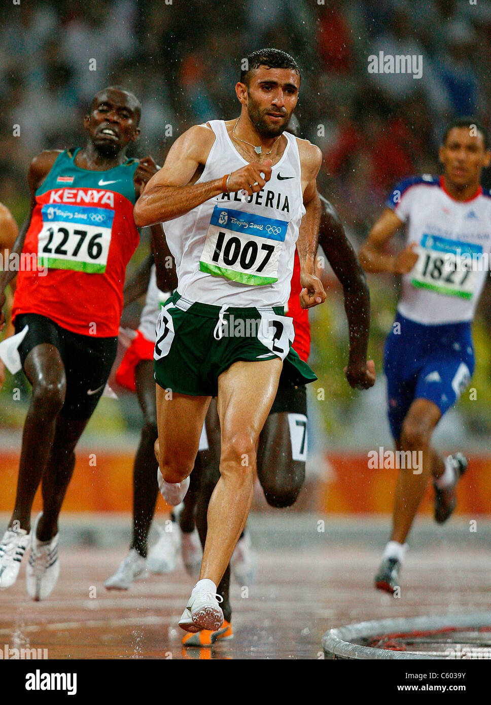 NABIL MADI ALGERIA OLYMPIC STADIUM BEIJING CHINA 21 August 2008 Stock Photo