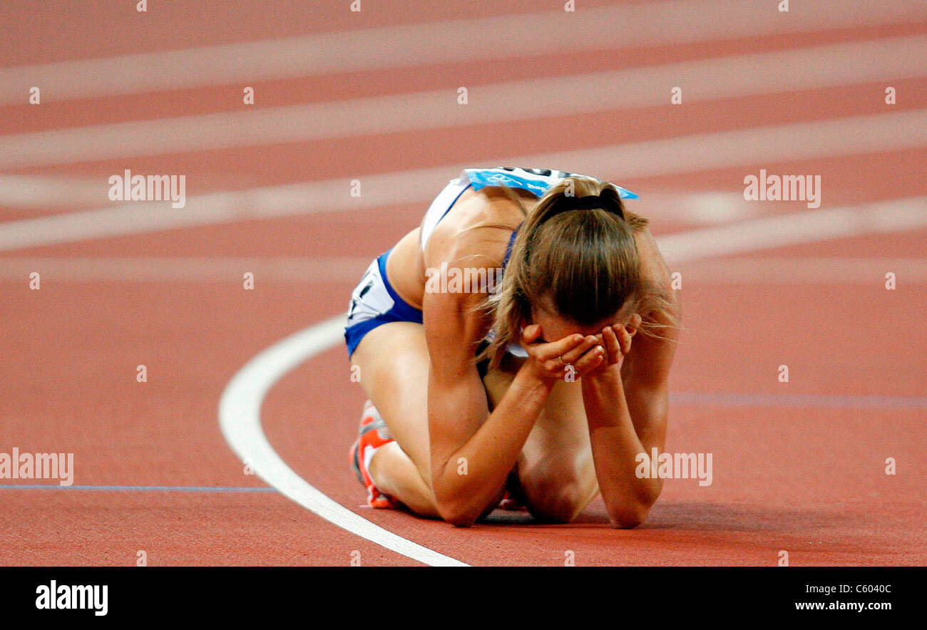 LISA DOBRISKEY GREAT BRITAIN OLYMPIC STADIUM BEIJING CHINA 23 August