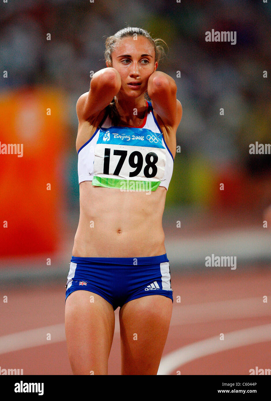 LISA DOBRISKEY GREAT BRITAIN OLYMPIC STADIUM BEIJING CHINA 23 August