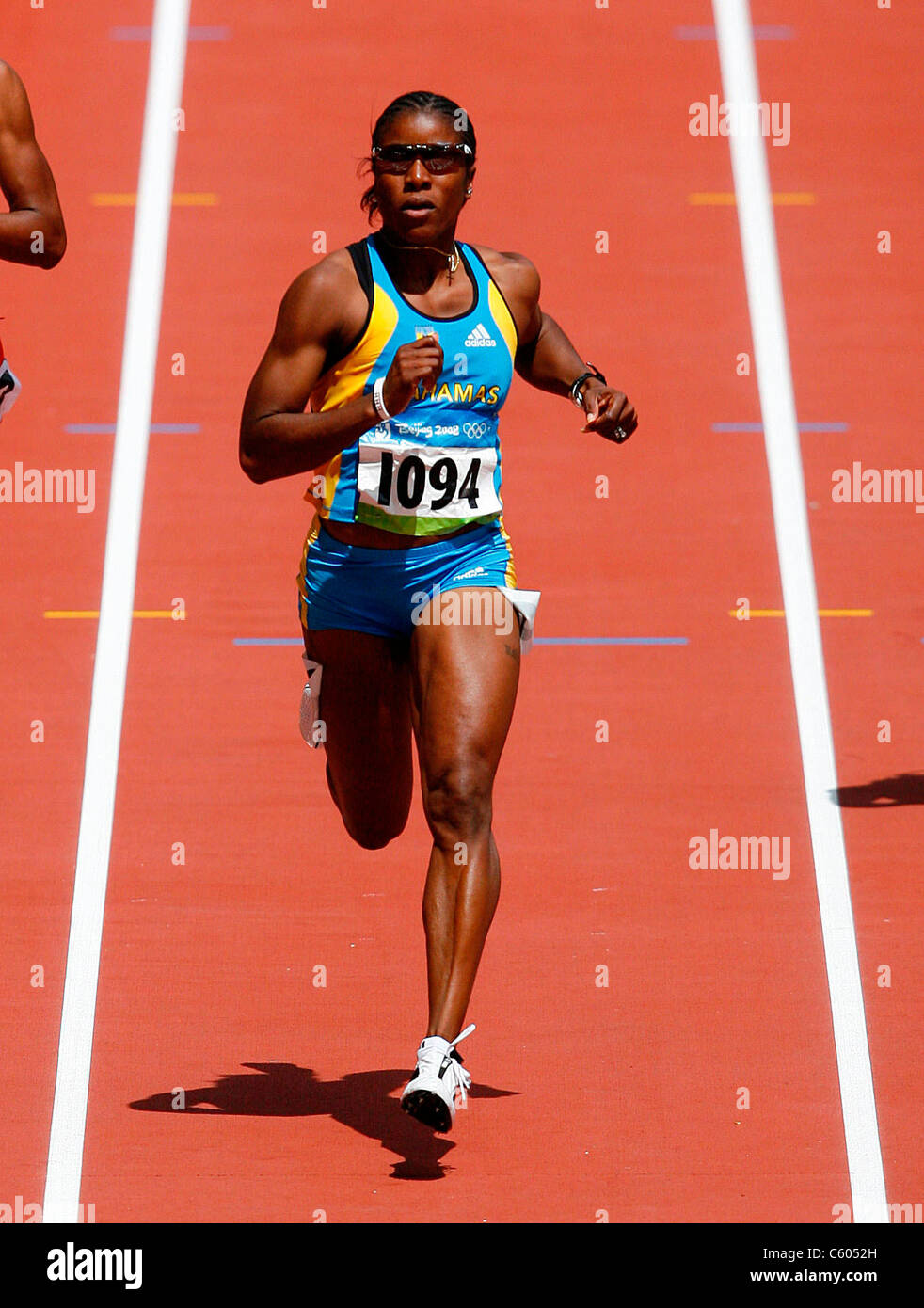 DEBBIE MCKENZIE FERGUSON BAHAMAS OLYMPIC STADIUM BEIJING CHINA 16 August 2008 Stock Photo