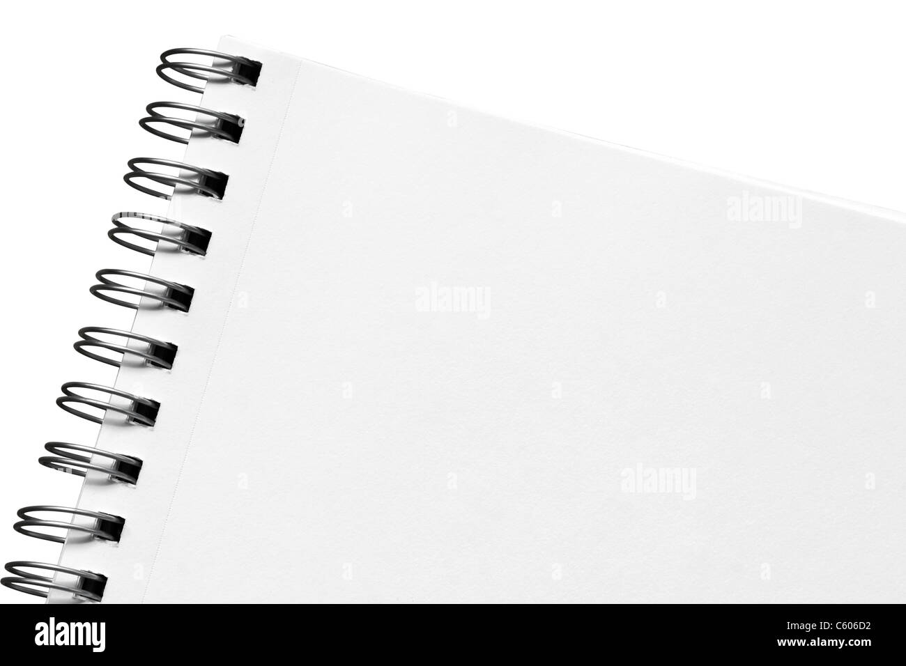 Black Spiral Sketchbook 8.5 x 11 - Sterling