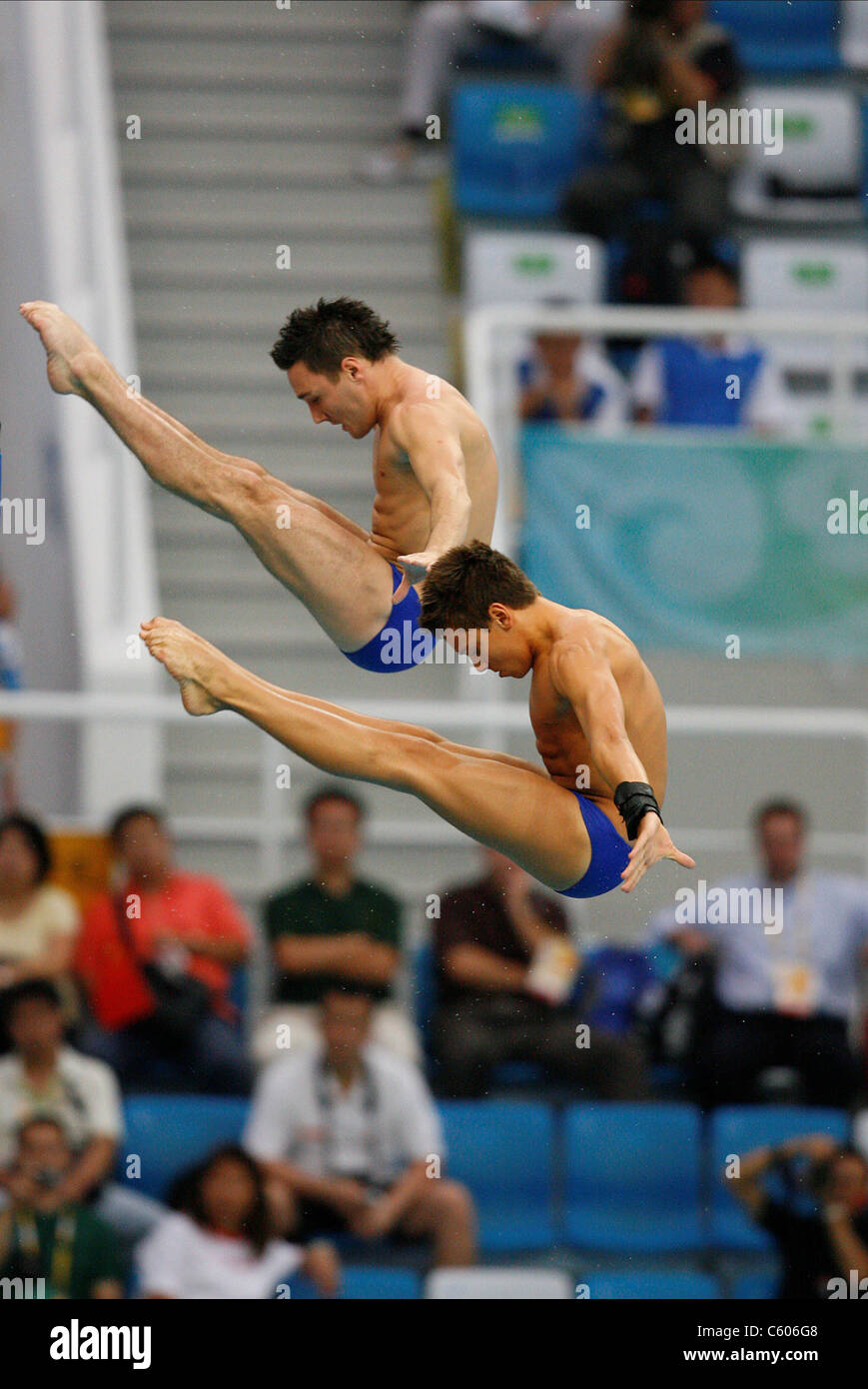 BLAKE ALDRIDGE & TOM DALEY MENS SYNCHRONISED DIVING OLYMPIC STADIUM ...