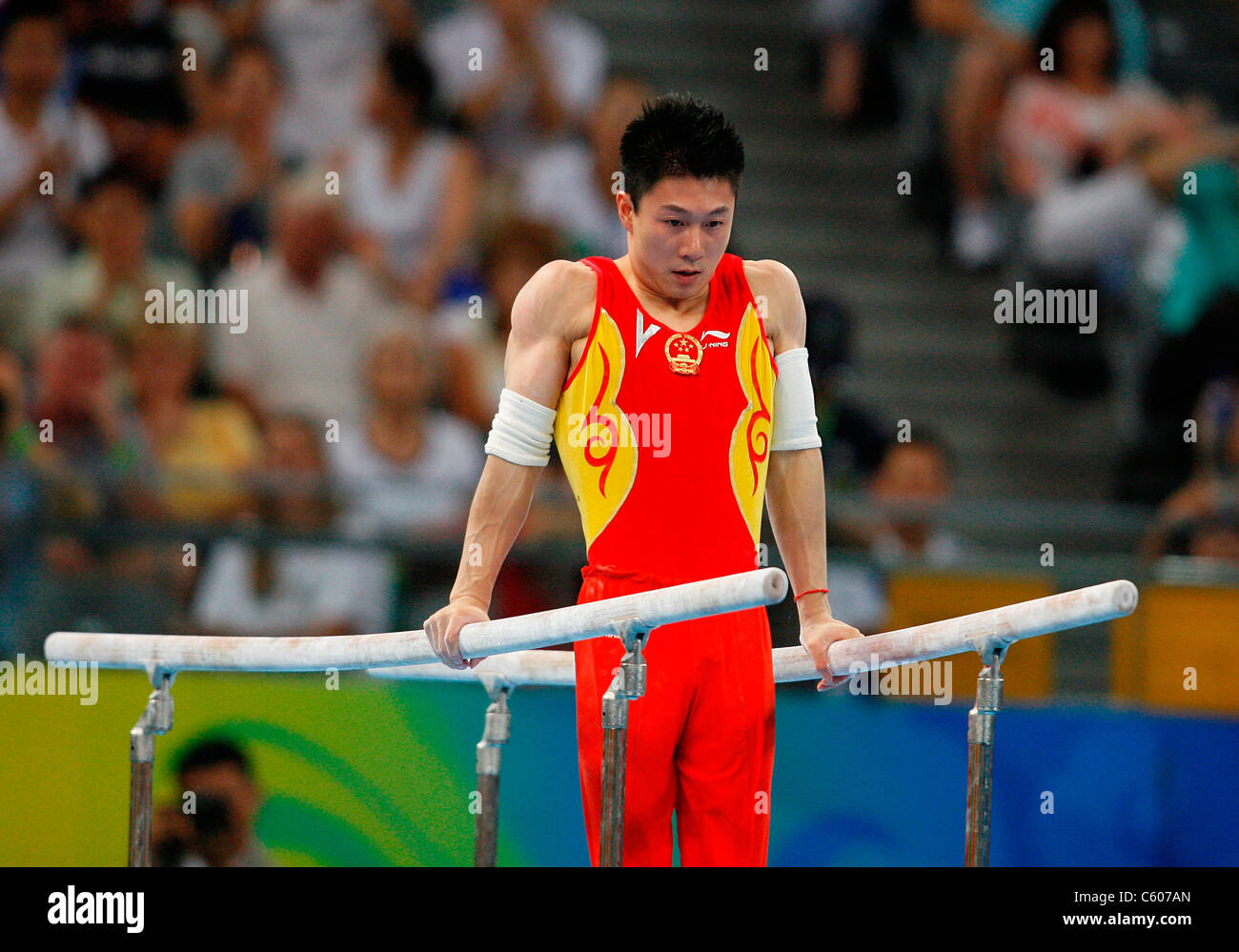 XIAOPENG LI CHINA OLYMPIC STADIUM BEIJING CHINA 12 August 2008 Stock Photo