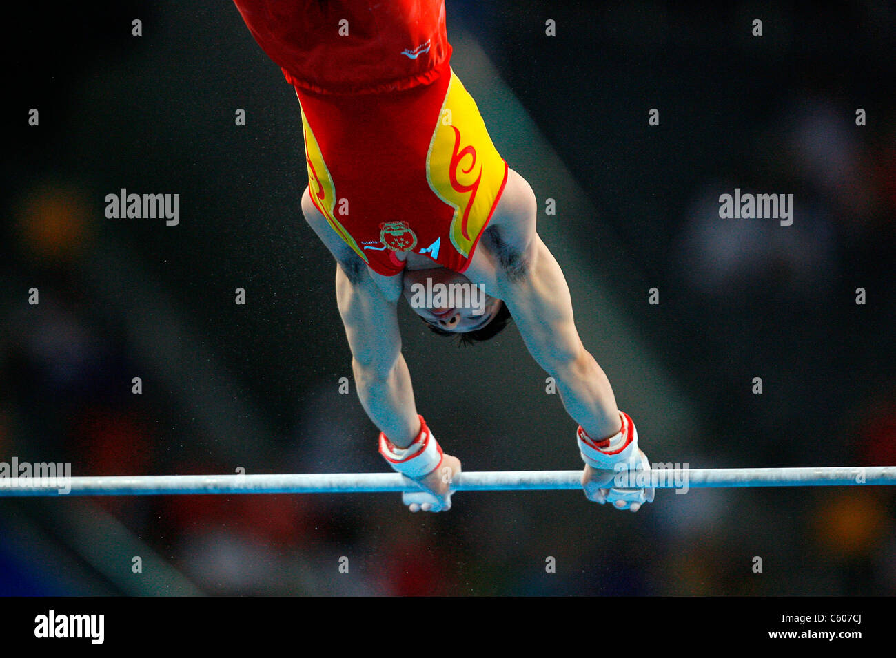 KAI ZOU CHINA OLYMPIC STADIUM BEIJING CHINA 12 August 2008 Stock Photo ...