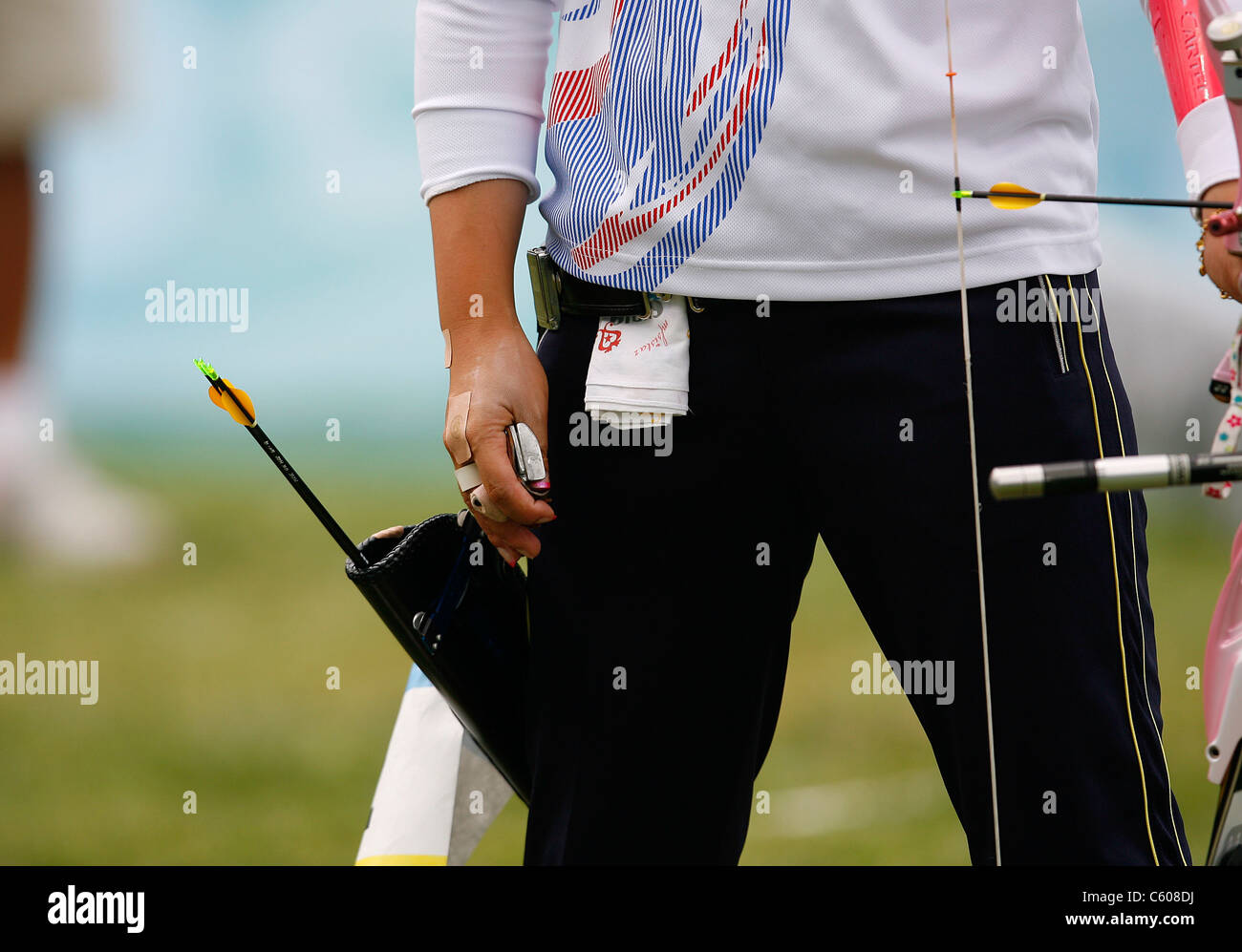 THE QUIVER OLYMPIC ARCHERY OLYMPIC STADIUM BEIJING CHINA 14 August 2008