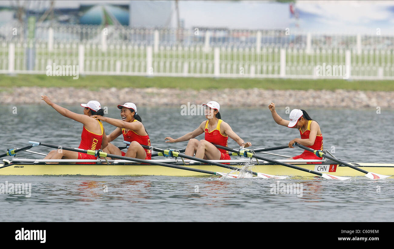 YANGYANG ZHANG ZIWEI JIN ALH CHINA OLYMPIC STADIUM BEIJING CHINA 17 ...
