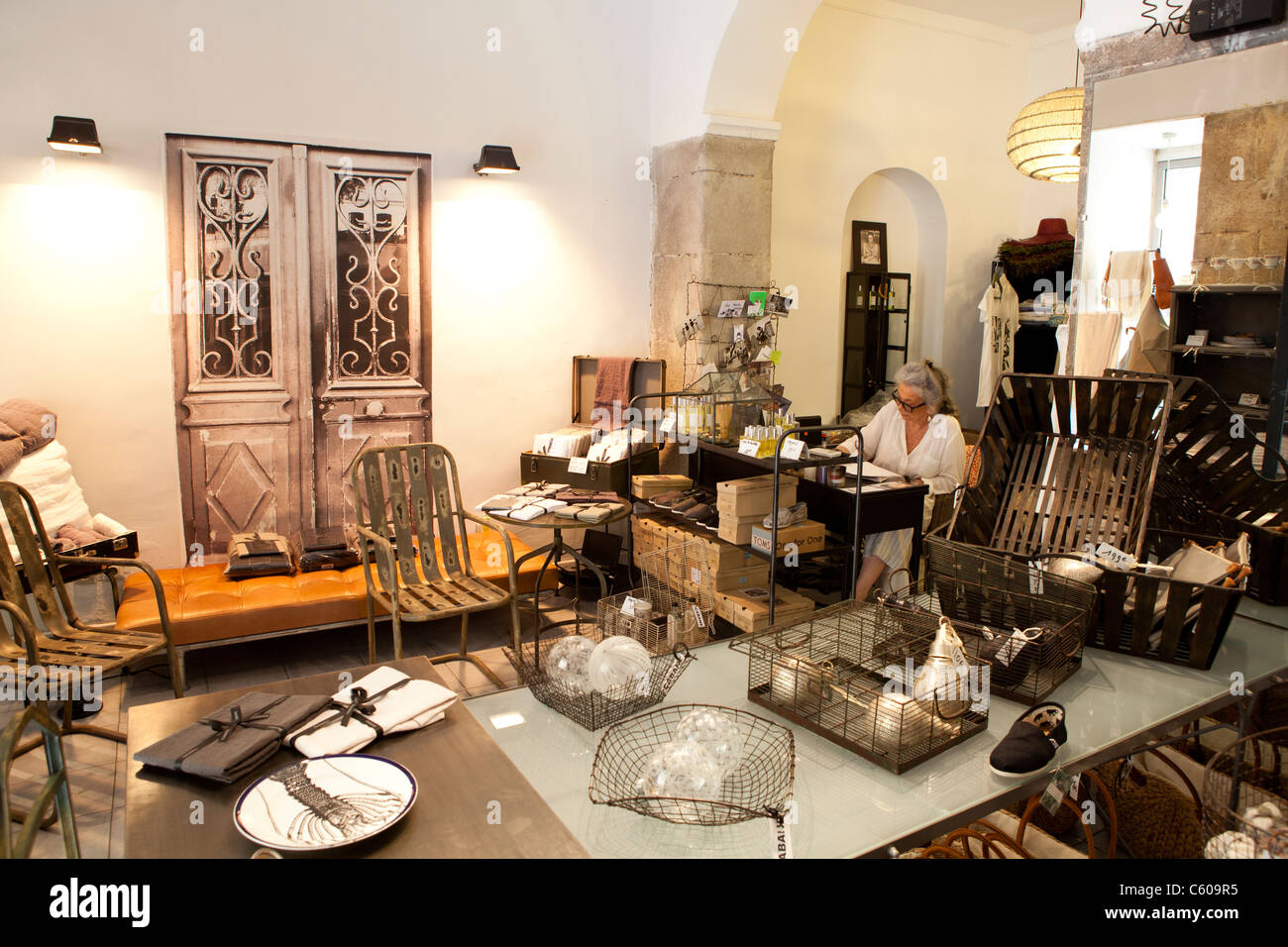Cabane shop, Nice, France Stock Photo Alamy